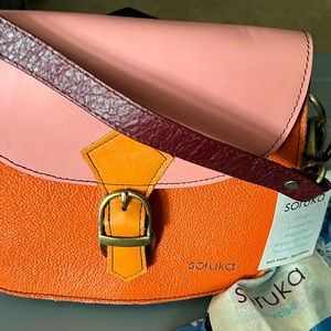 Sakura, recycled leather purses!! They are all one of a kind!